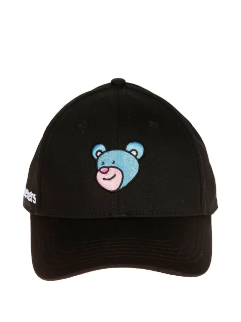 INBETWEENERS bear-embroidered cap