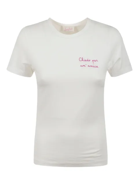 MC2 Saint Barth embroidered short-sleeve t-shirt