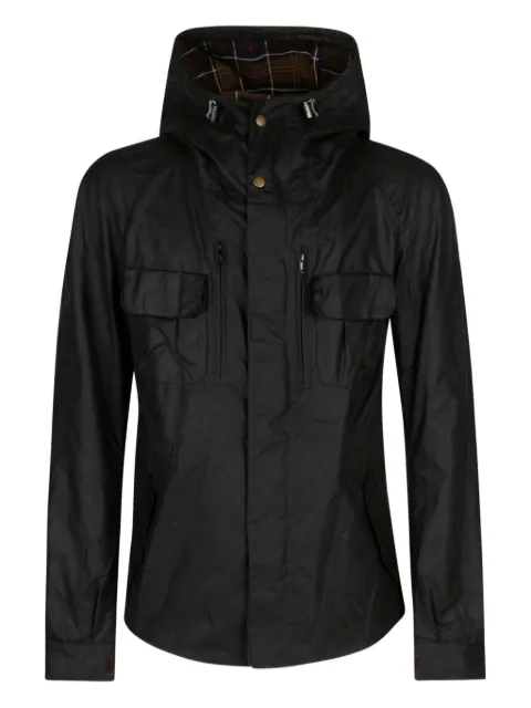 Barbour cotton hooded jacket