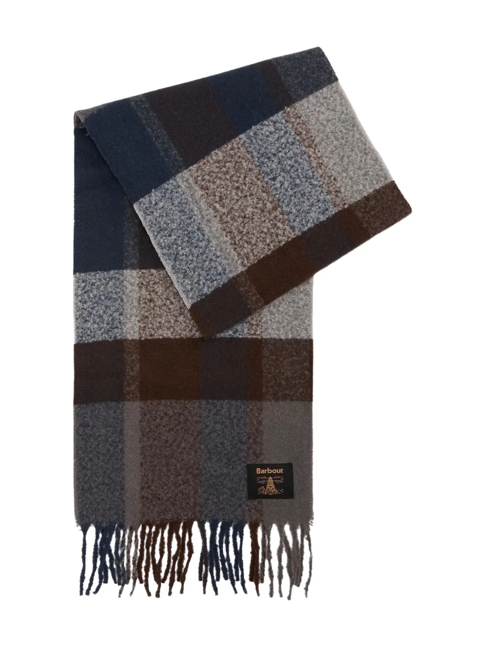 Barbour Esterdale geruite muts en sjaal - Grijs