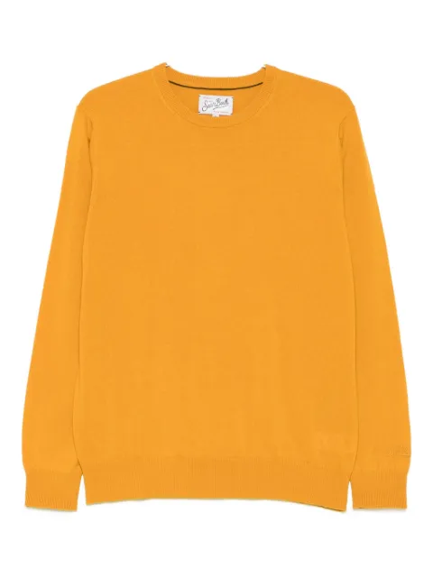 MC2 Saint Barth logo-embroidered crew-neck jumper