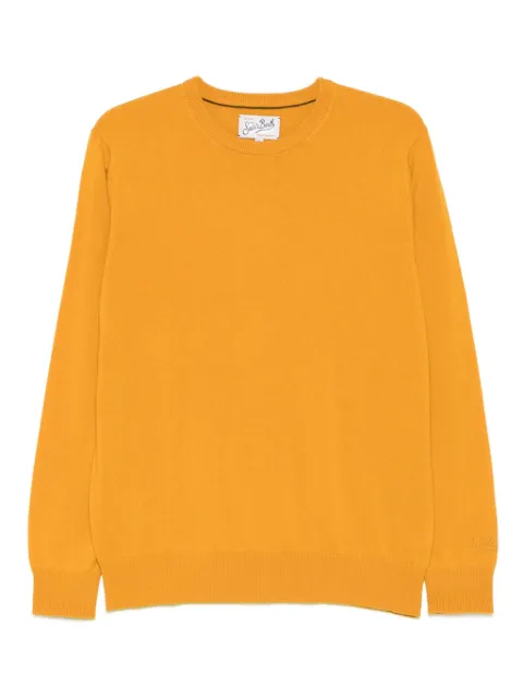 MC2 Saint Barth logo-embroidered crew-neck jumper