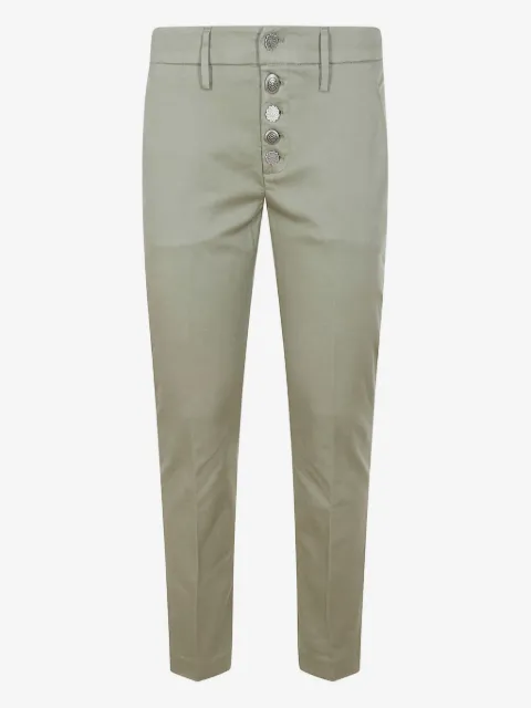 DONDUP pantalon à boutons décoratifs