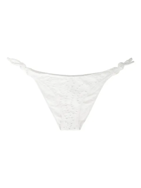 MC2 Saint Barth Yali eyelet-detail lace-up swim briefs