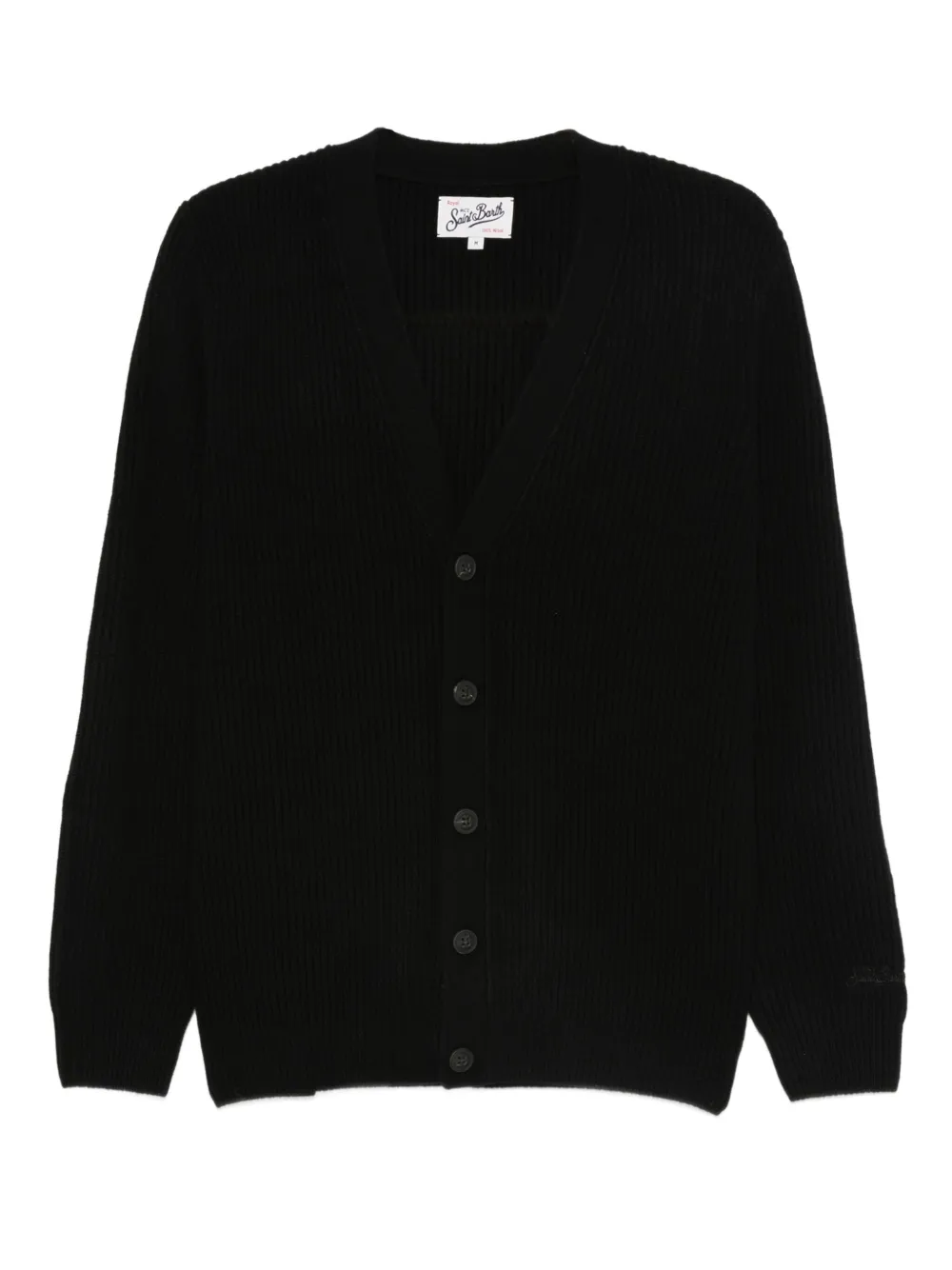 MC2 Saint Barth wool cardigan | Black | Image 1