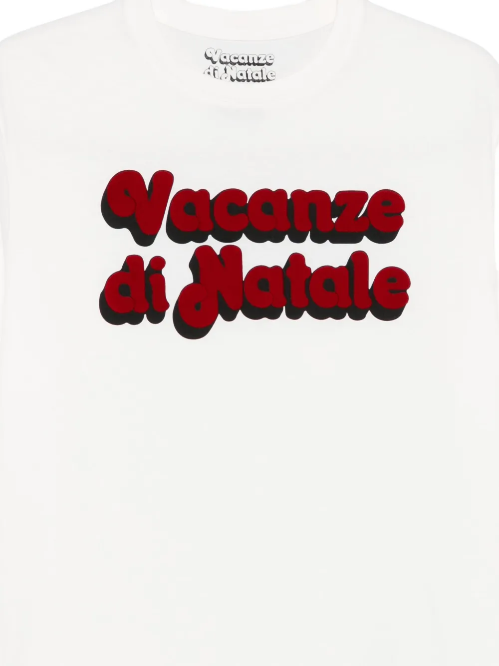 Mc2 Saint Barth Vacanze Di Natale T-shirt In White