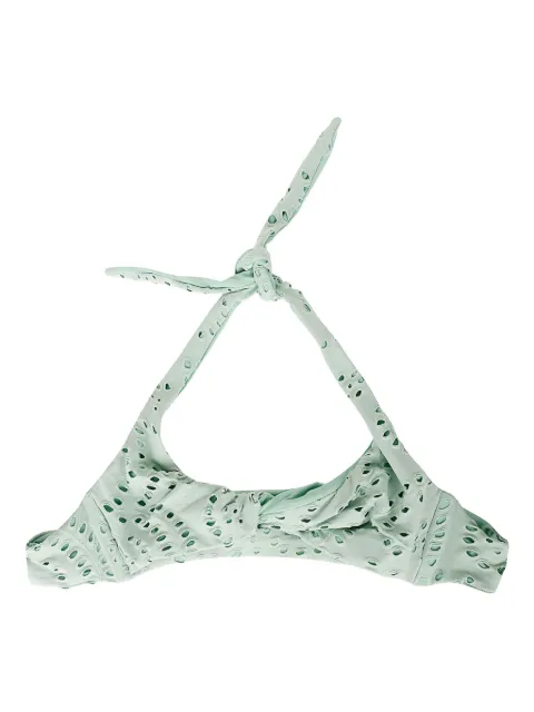 MC2 Saint Barth Leda eyelet-detail triangle bikini top