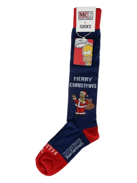 MC2 Saint Barth Homer Simpson jacquard socks