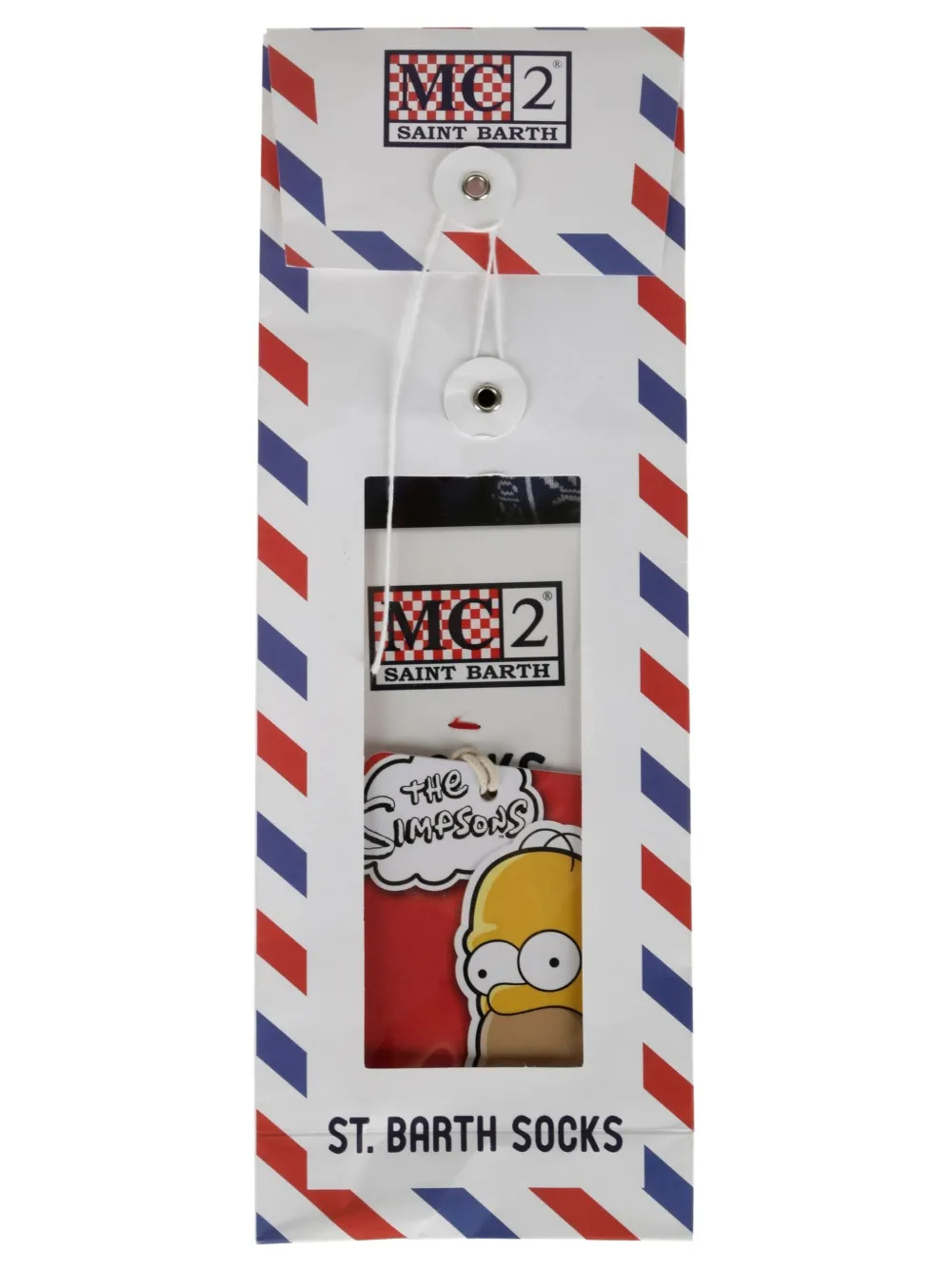 MC2 Saint Barth Homer Simpson jacquard socks | Image 2