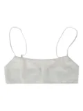 MC2 Saint Barth Sadie bikini top - Silver
