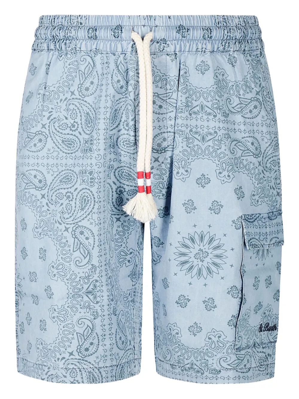 MC2 Saint Barth paisley-print shorts | Blue | Image 1