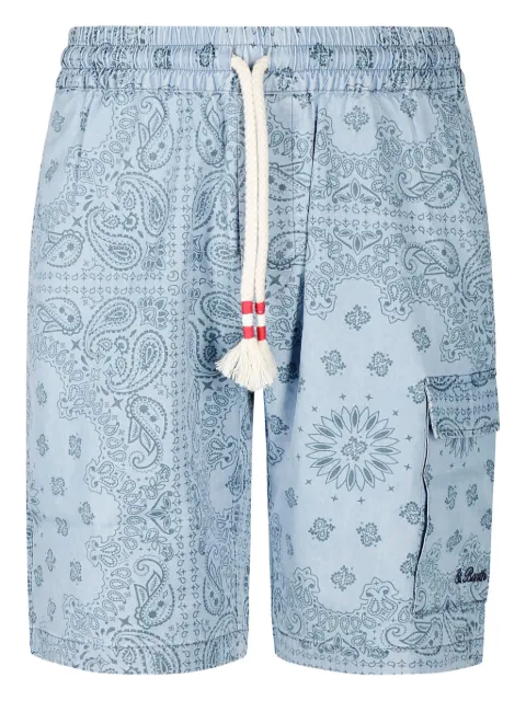 MC2 Saint Barth paisley-print shorts