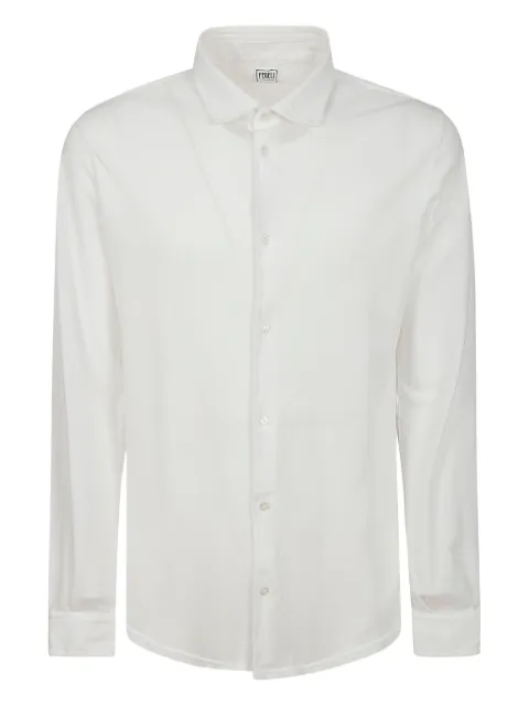 Fedeli long-sleeve cotton shirt