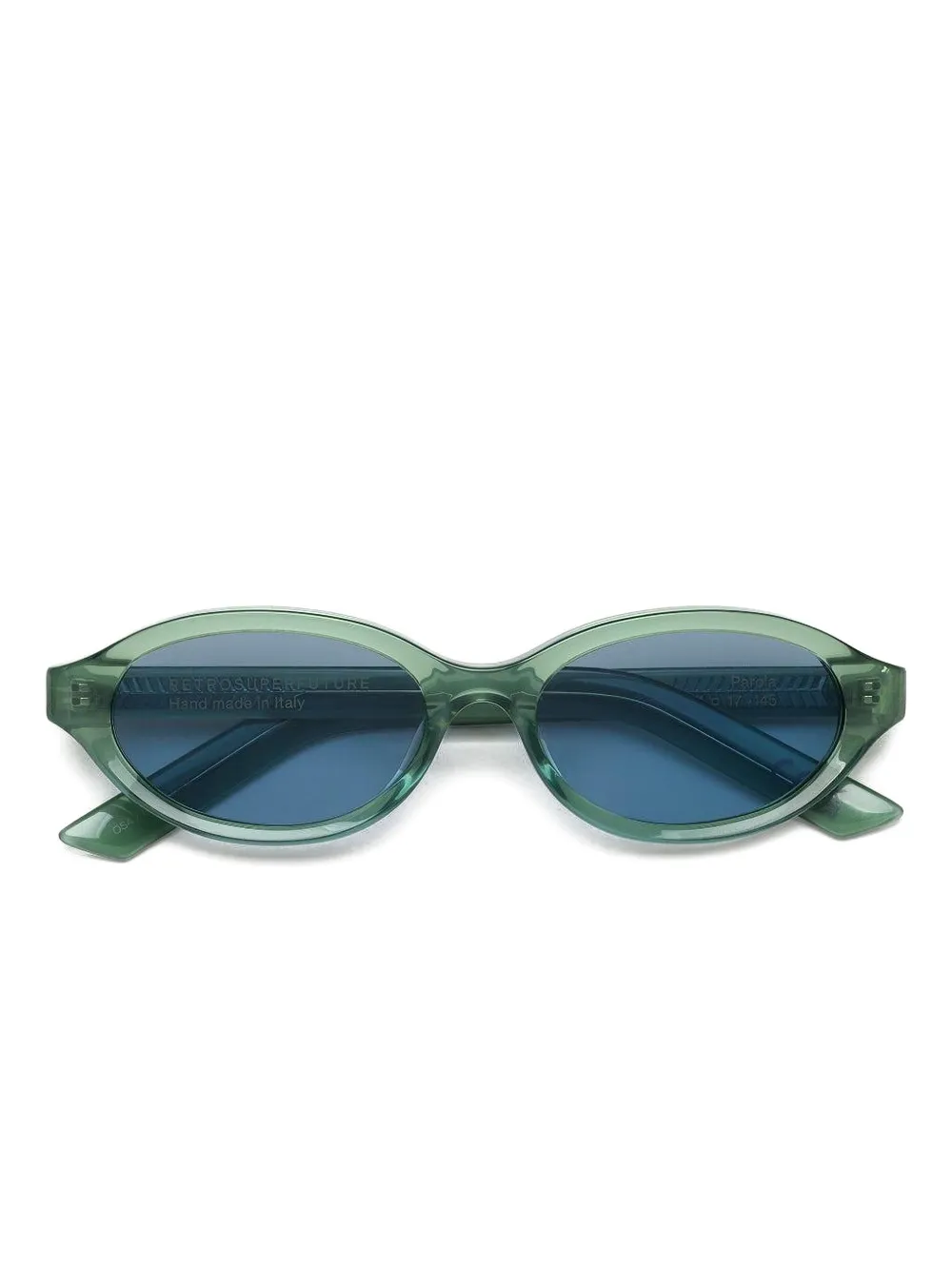 Retrosuperfuture oval-frame sunglasses | Green | Image 1