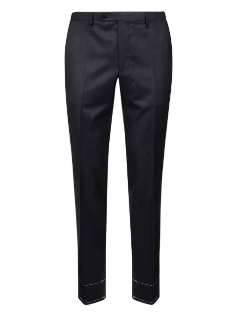 Rota contrast-stitched wool pants