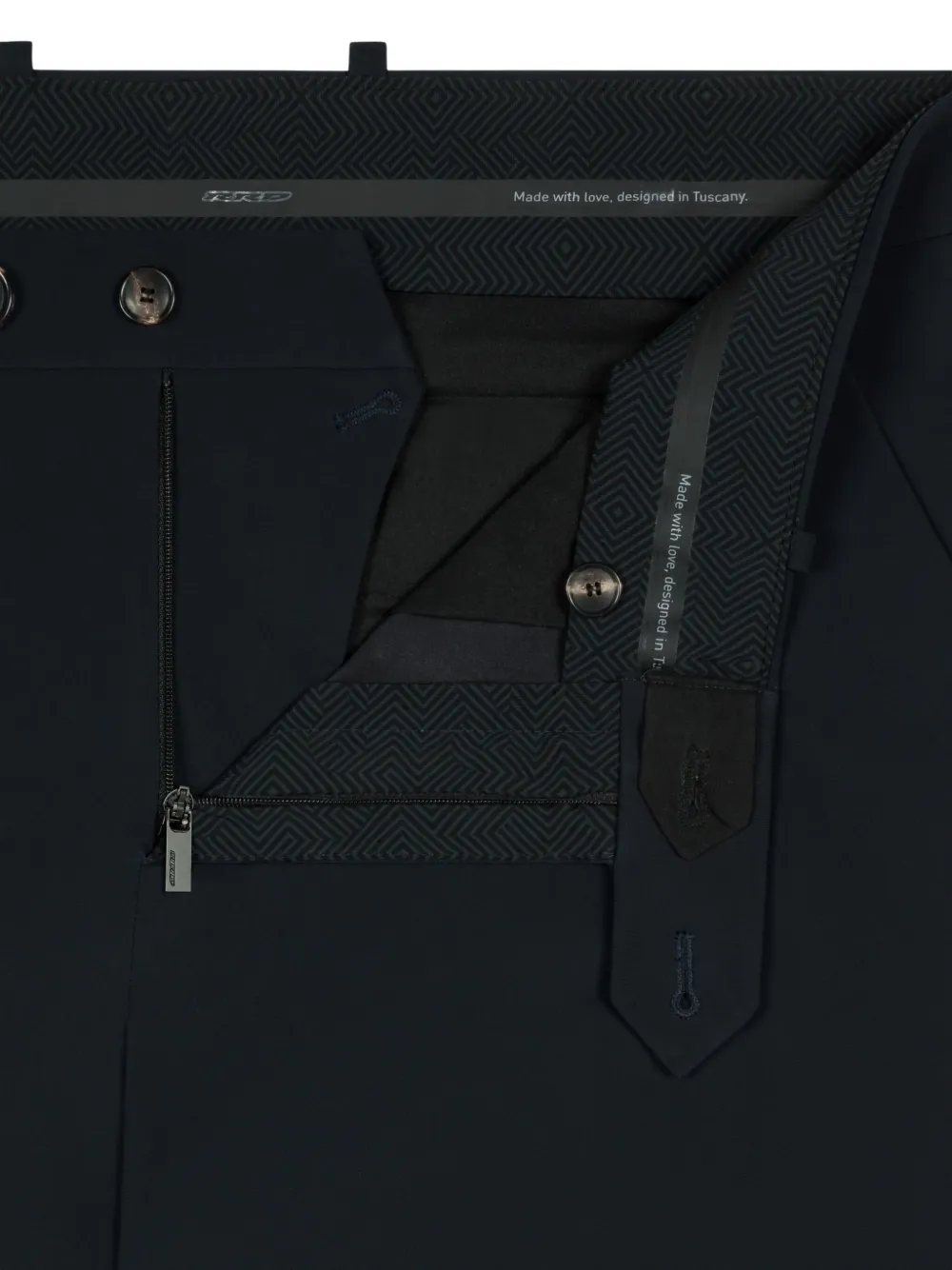 Roberto Ricci Designs Broek met toelopende pijpen Zwart