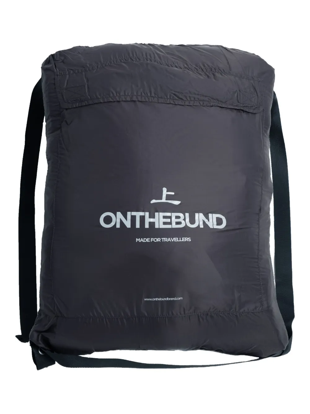 On The Bund Detachable-hood Padded Jacket In Gray