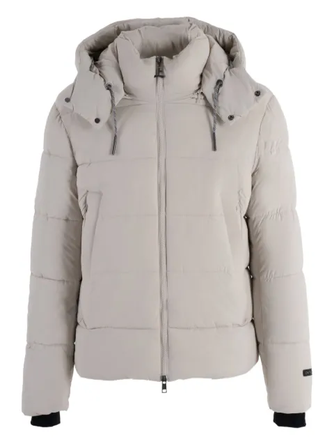 ON THE BUND detachable-hood padded jacket