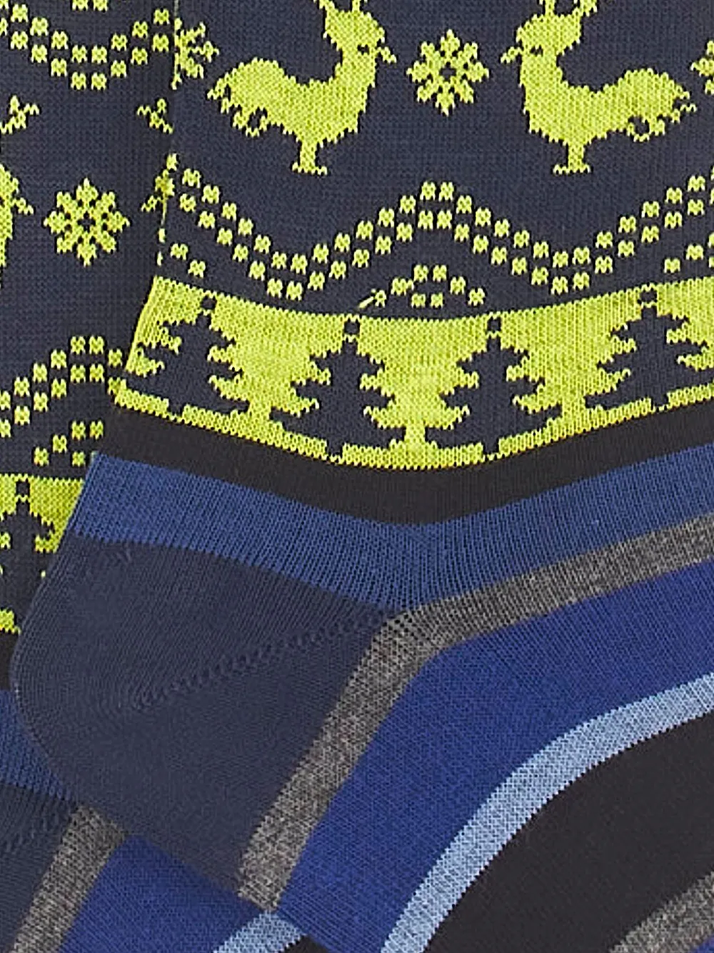 Gallo Fairisle-patterned knee-high socks | Image 2