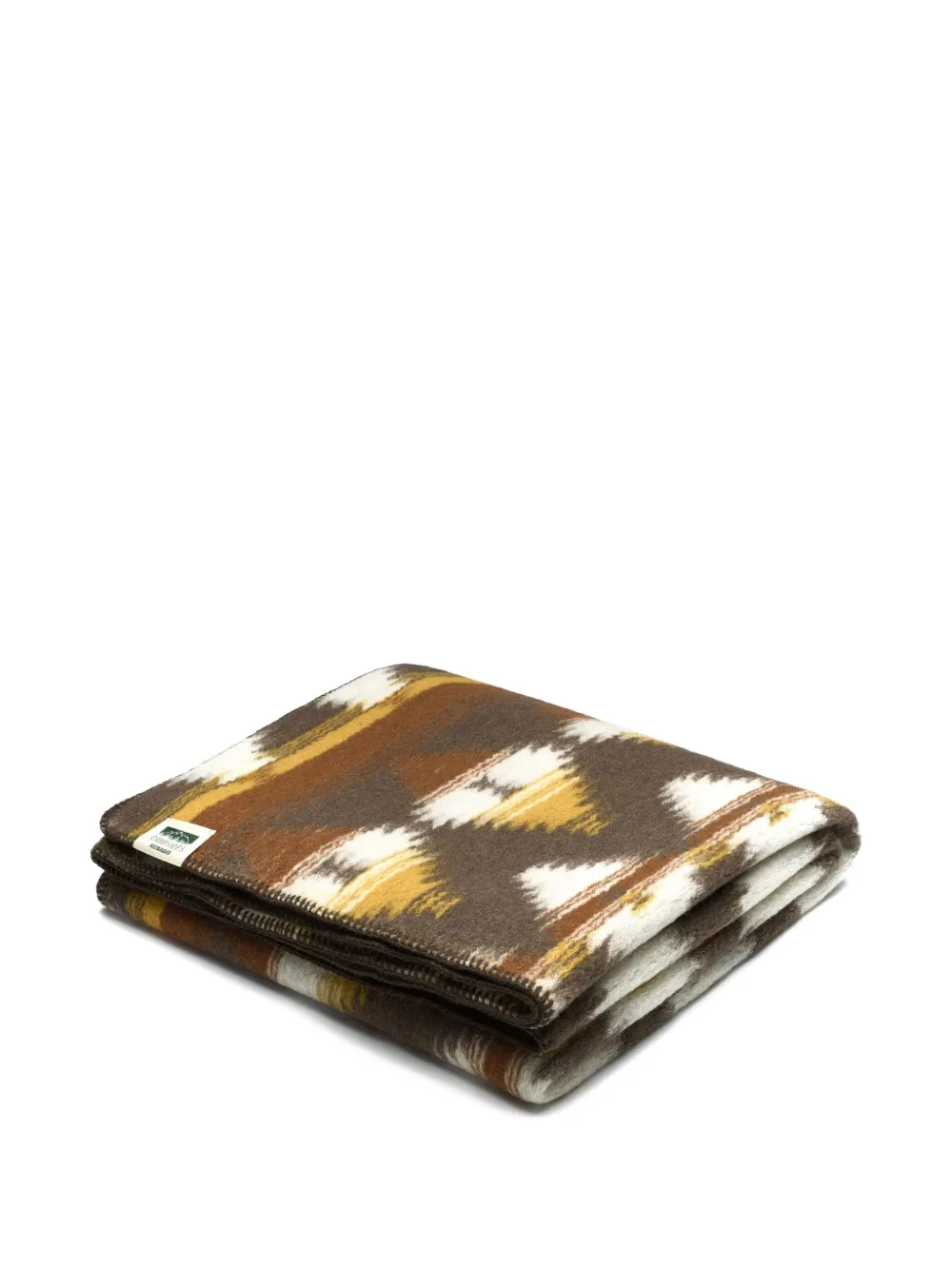 Sebago Ash blanket (160cm x 145cm) | Brown | Image 1