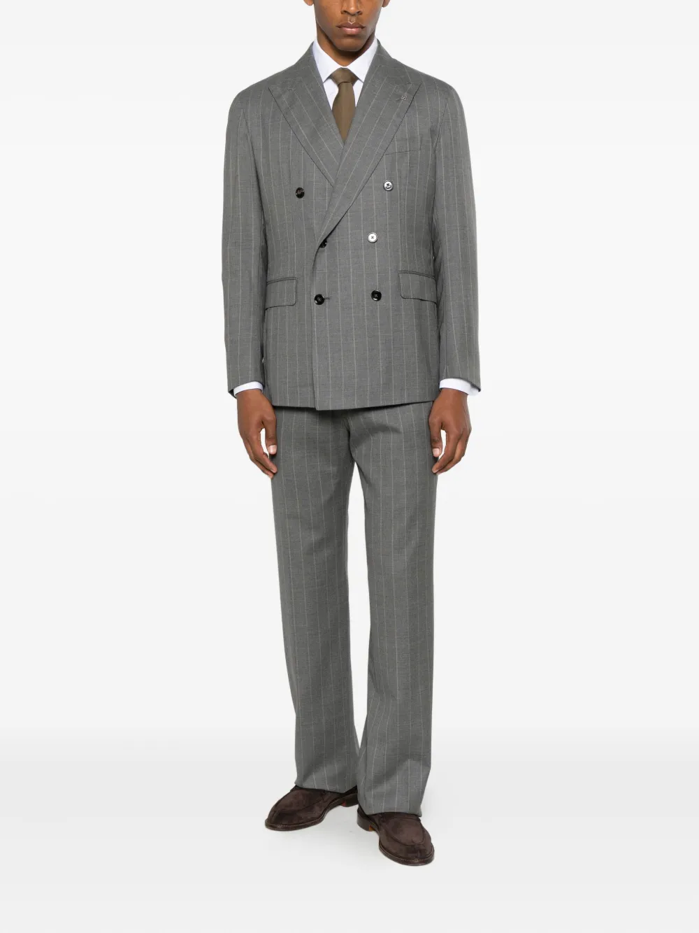 Alessandro Gherardi polo-collar shirt - Wit