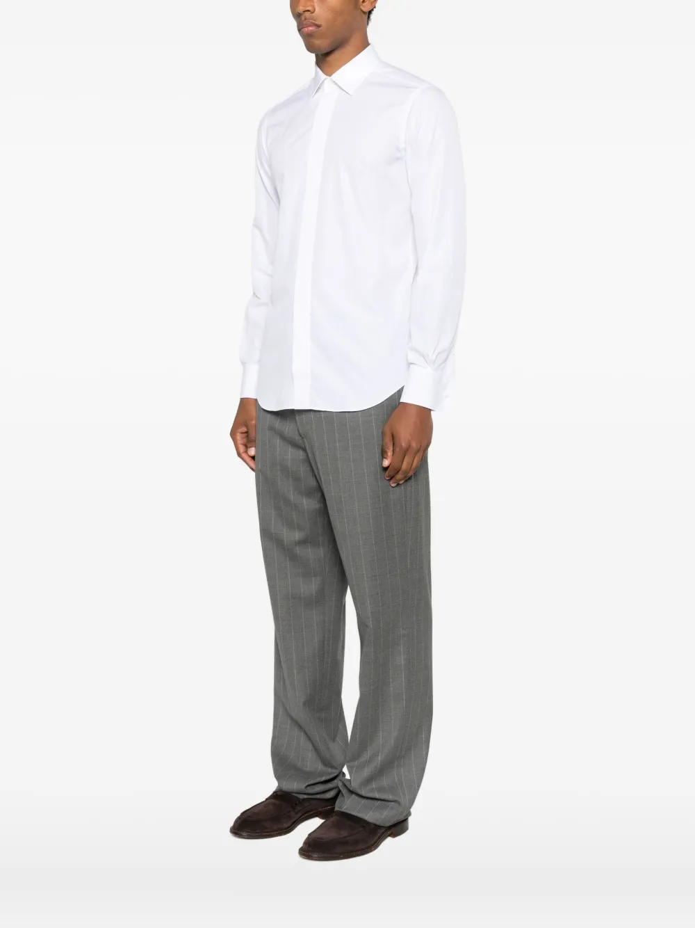 Alessandro Gherardi Polo-collar Shirt In White