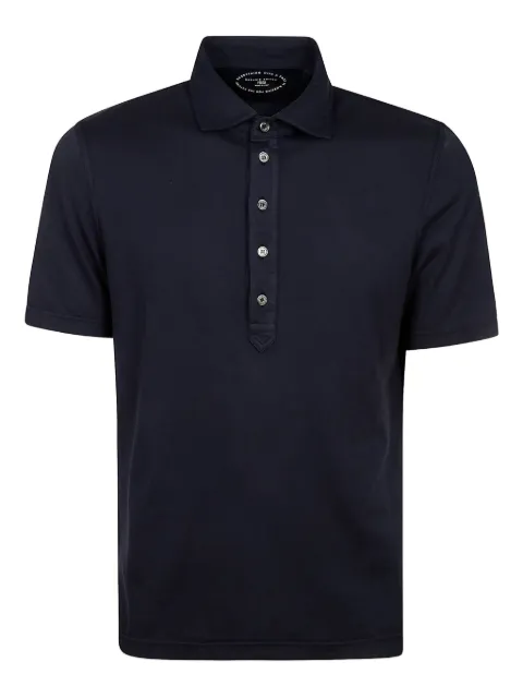 Fedeli short-sleeve polo shirt