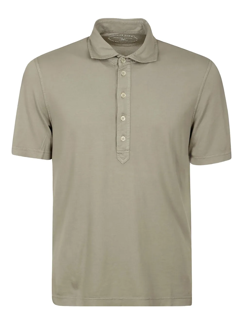 Fedeli cotton polo shirt | Brown | Image 1