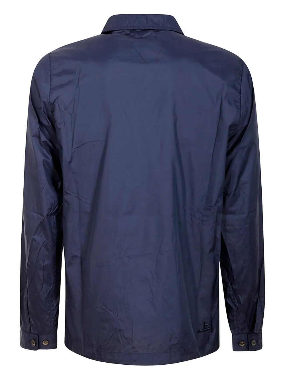 On The Bund Button-fastening Flap-pocket Jacket In Blue