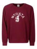 Wild Donkey cotton sweatshirt - Red