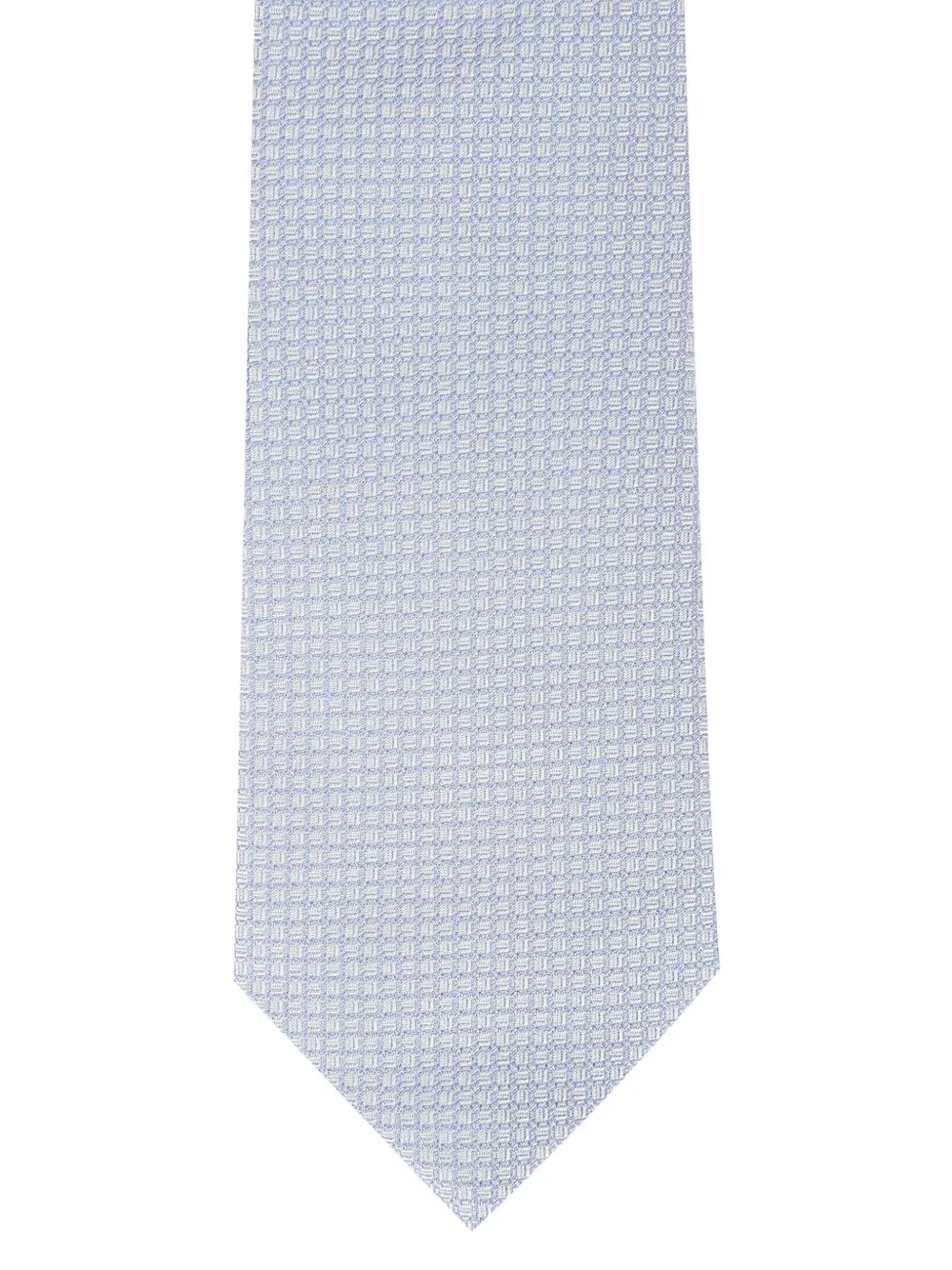 Errico Formicola Stropdas met geometrisch patroon - Blauw
