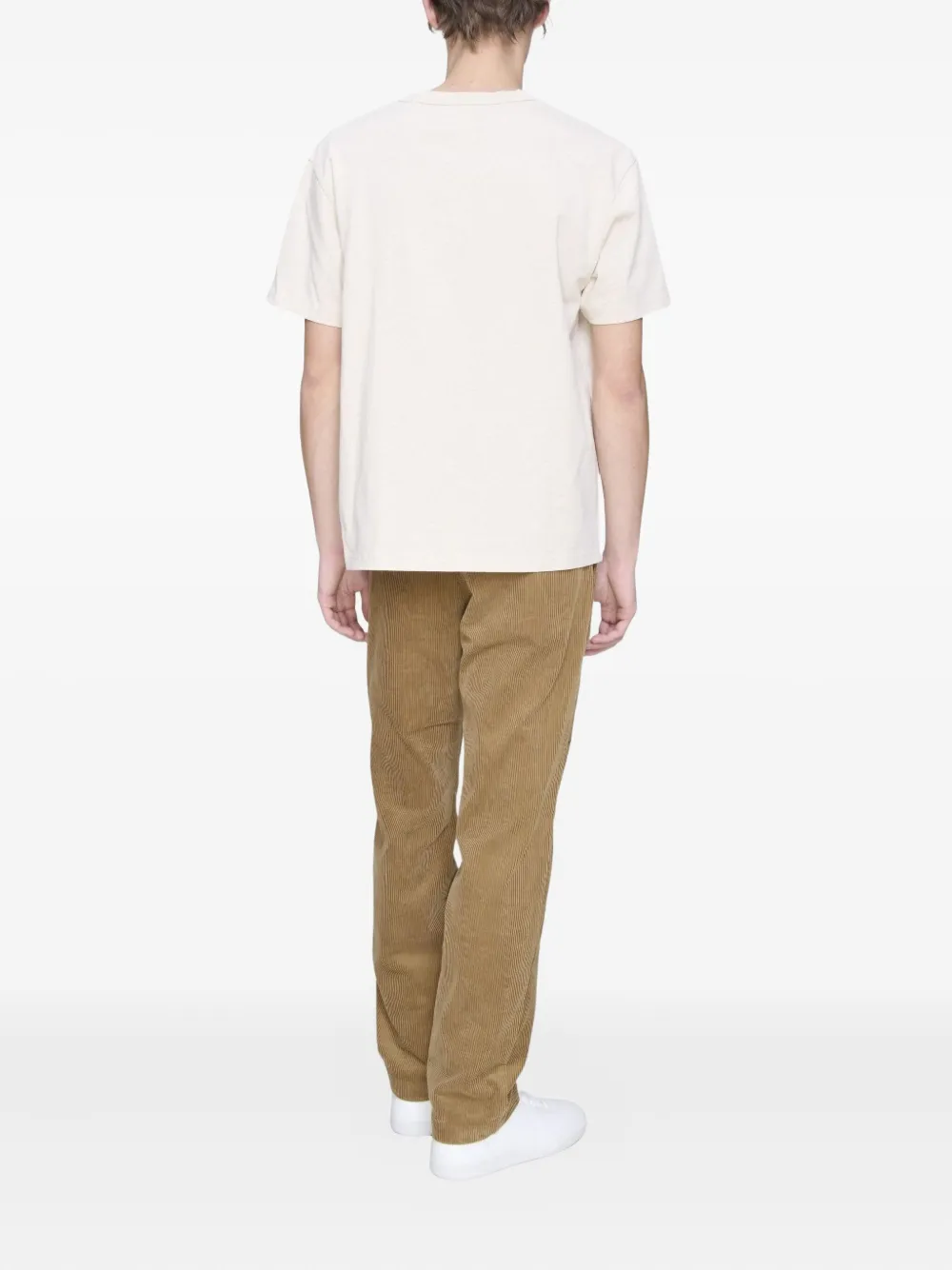 Apc Cotton T-shirt In Neutral