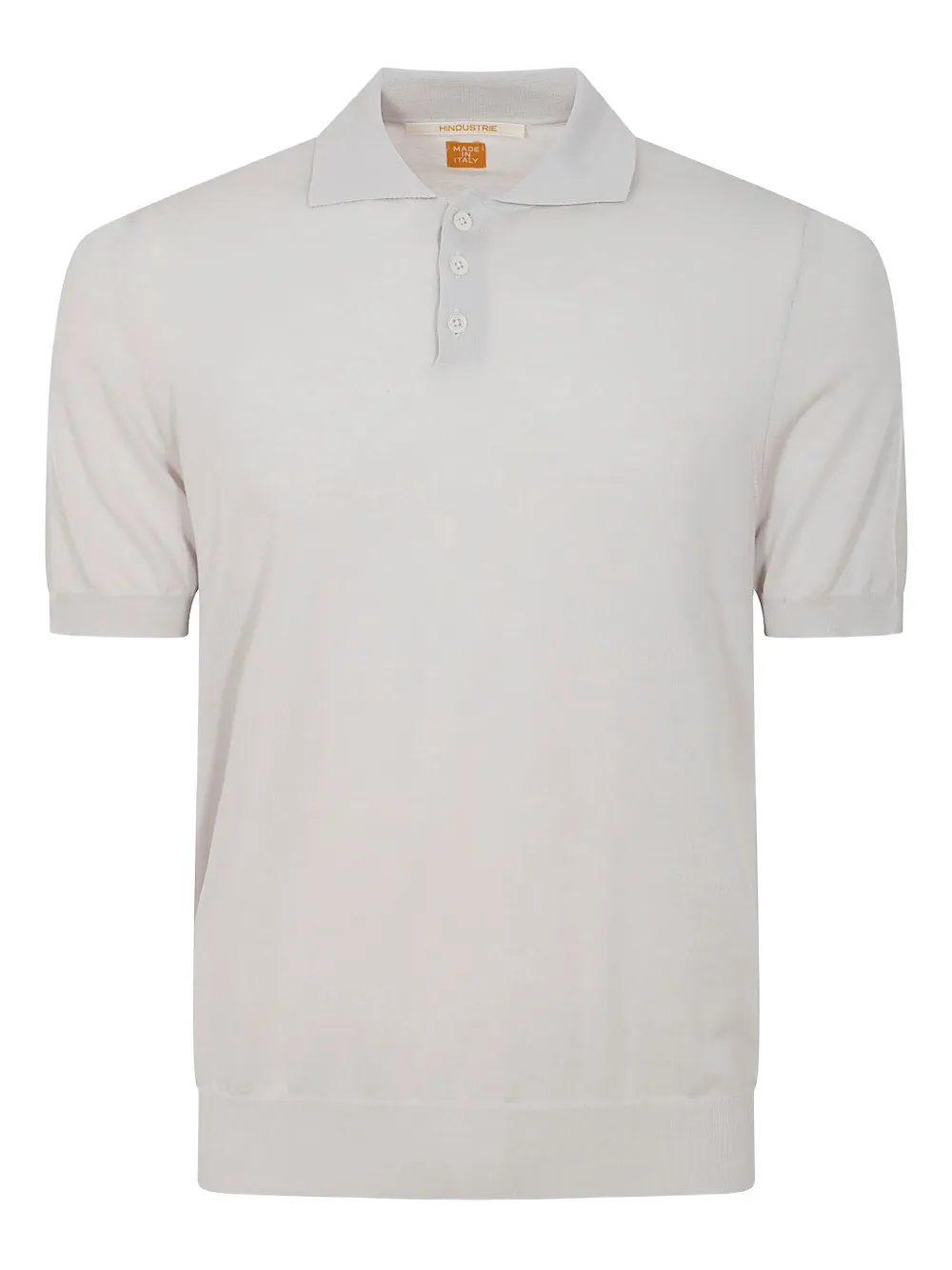 Alpha Industries short-sleeve button polo shirt | Grey | Image 1