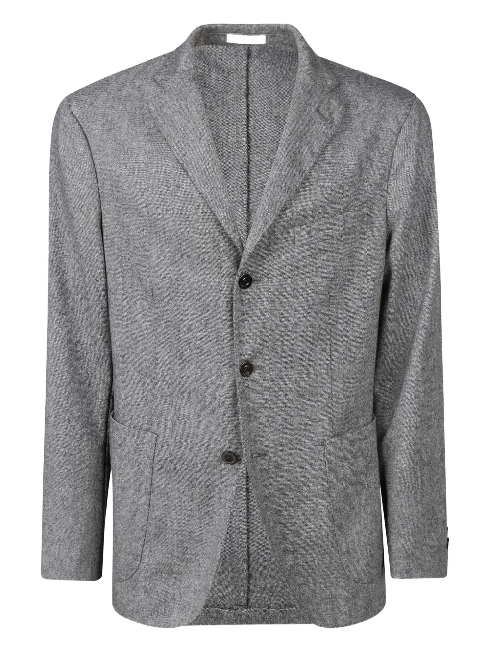 Boglioli three-button patch-pocket jacket | Grey | Image 1