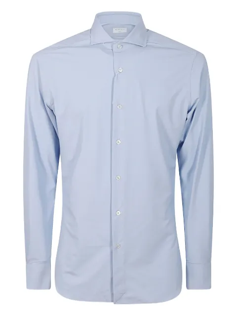 Xacus long-sleeve button-fastening shirt