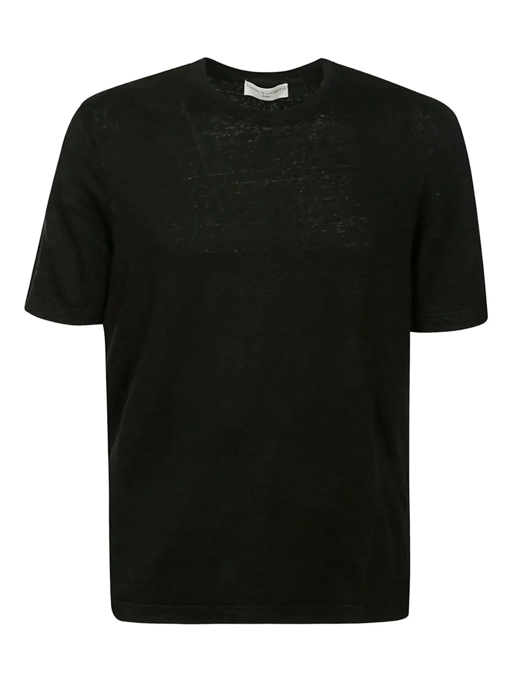 Filippo De Laurentiis リネン Tシャツ | ブラック | Image 1