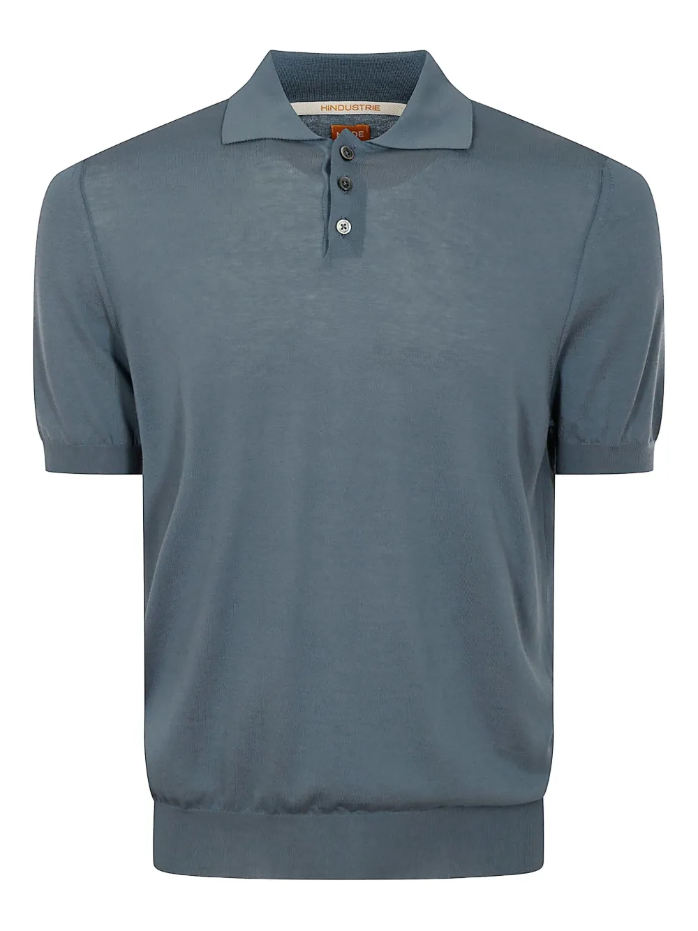 Alpha Industries short-sleeve cotton polo shirt - Blu