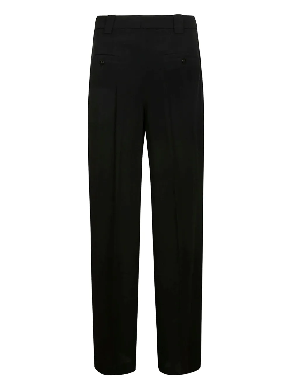 Incotex Broek met geplooid detail - Zwart