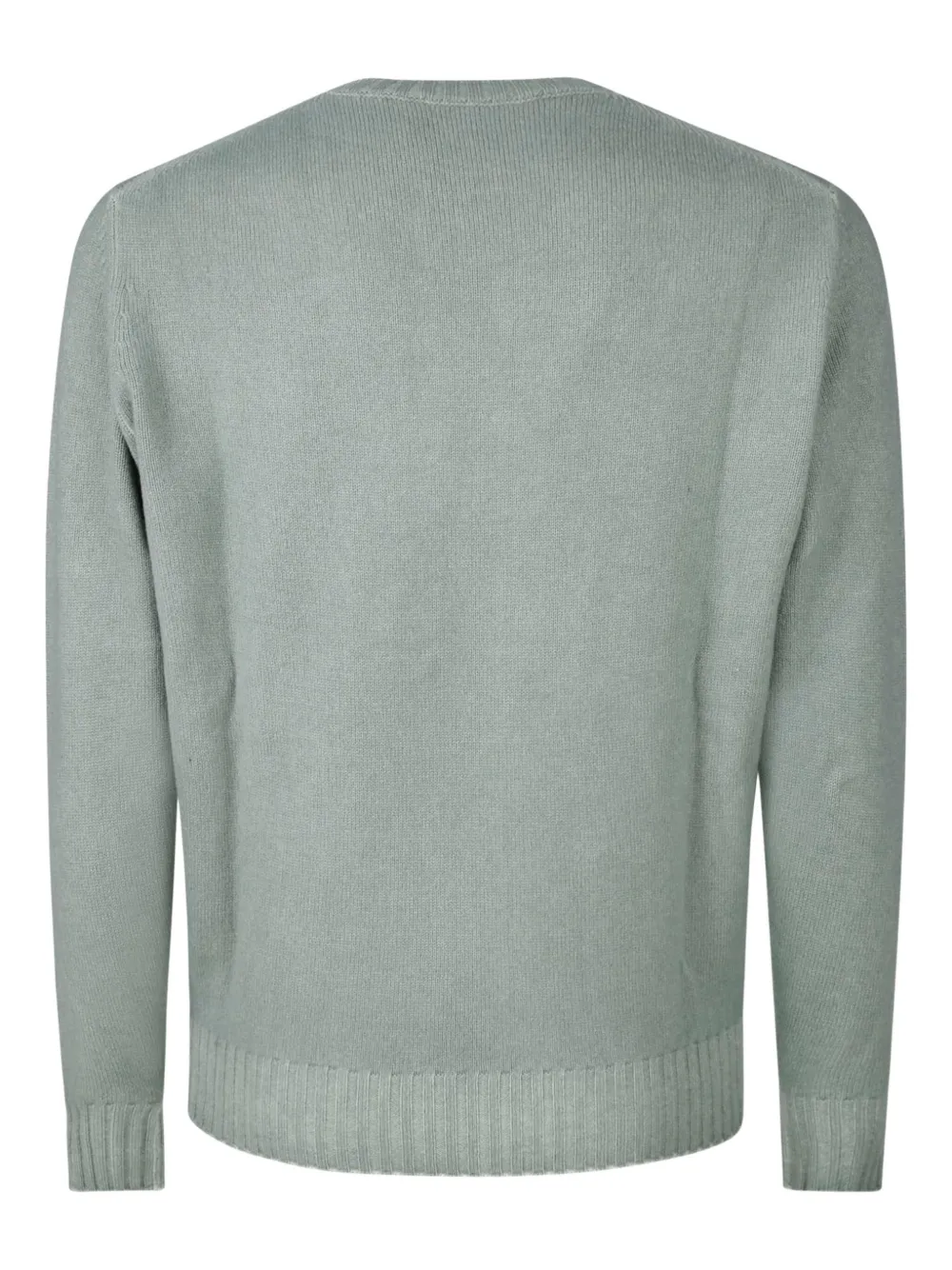 Filippo De Laurentiis Geribbelde sweater met ronde hals - Grijs