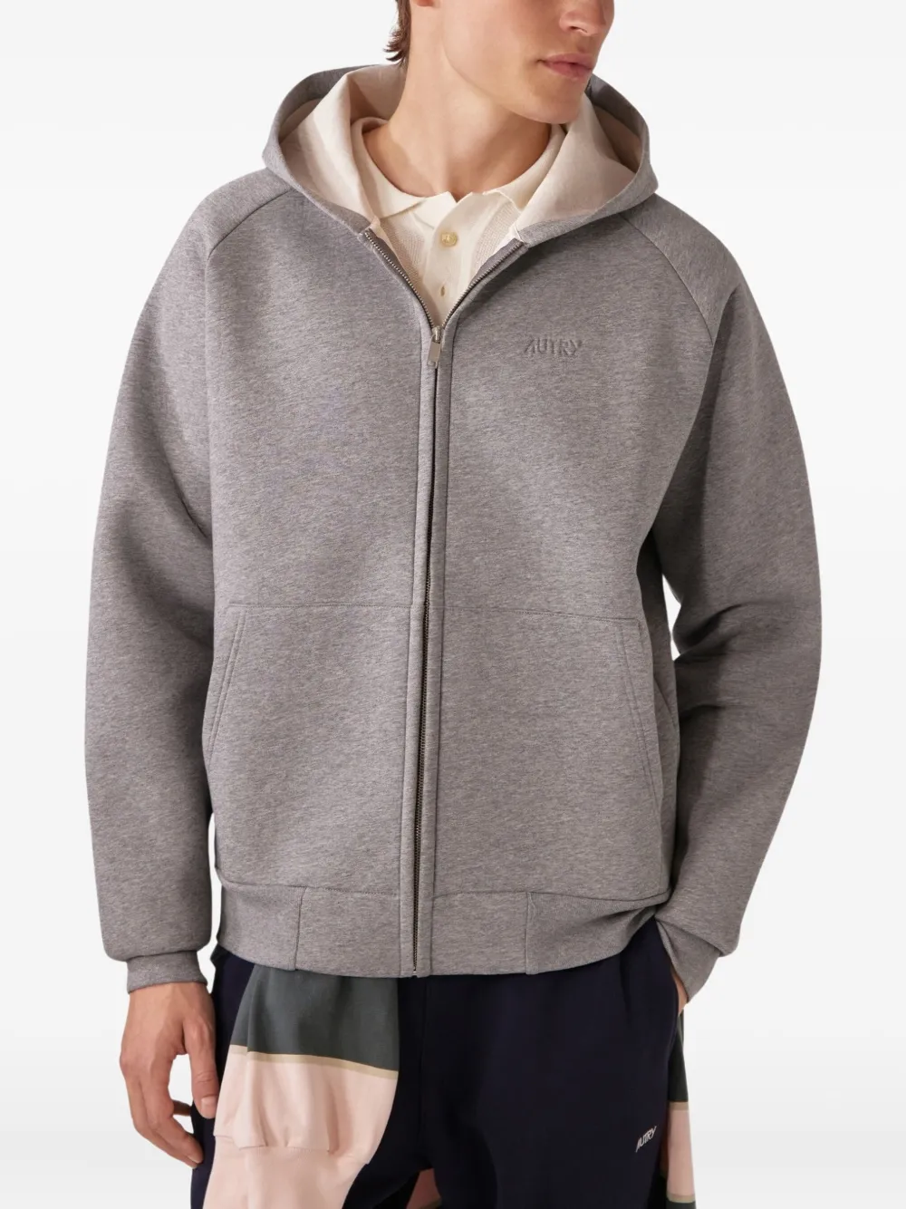 Autry zip-up cotton-blend hoodie | Hoodies | Image 2