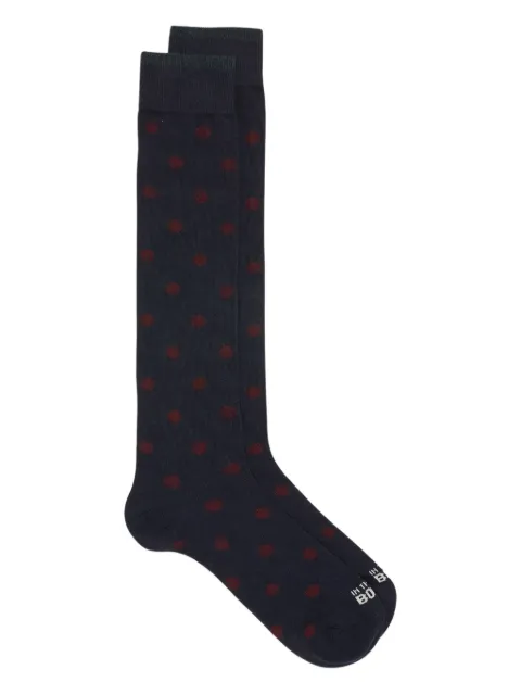In The Box polka-dot knee-high socks