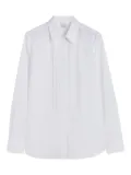 ASPESI ruffled cotton shirt - White