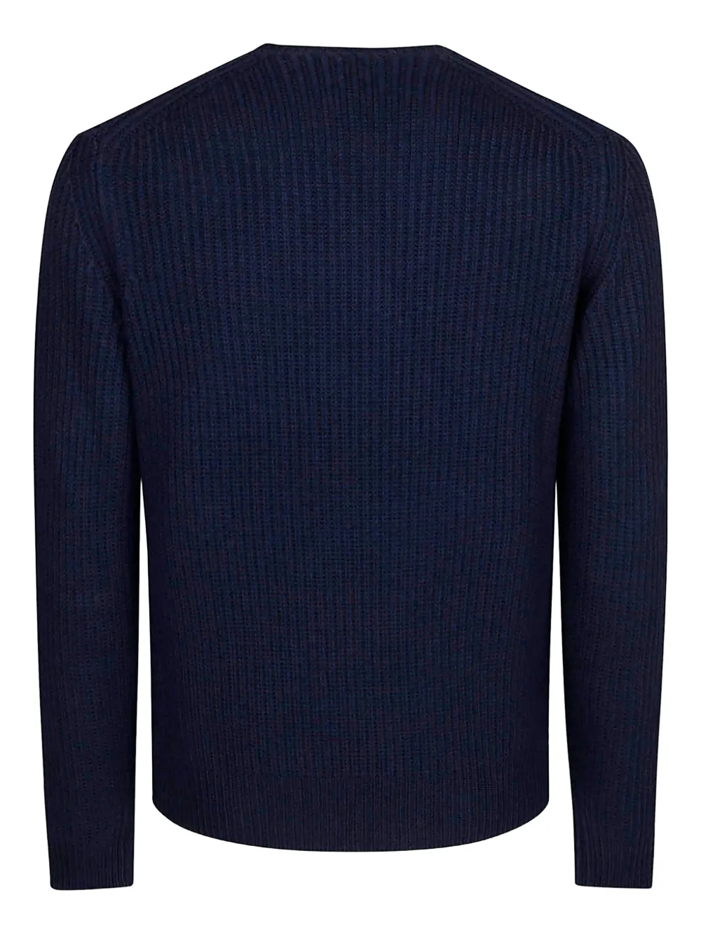 Alpha Industries Ribgebreide wollen trui - Blauw