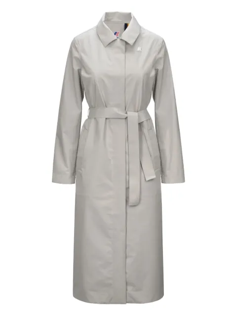 K-Way Barbra belted trench coat