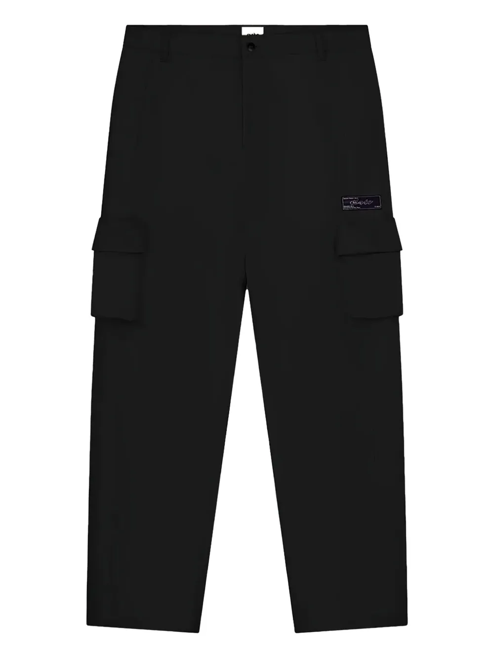 Arte Antwerp patch-pocket cargo trousers | Black | Image 1