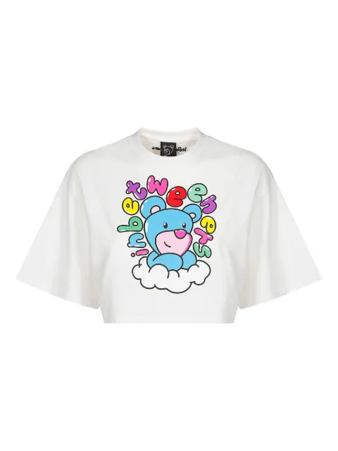 INBETWEENERS playera con motivo Teddy Bear