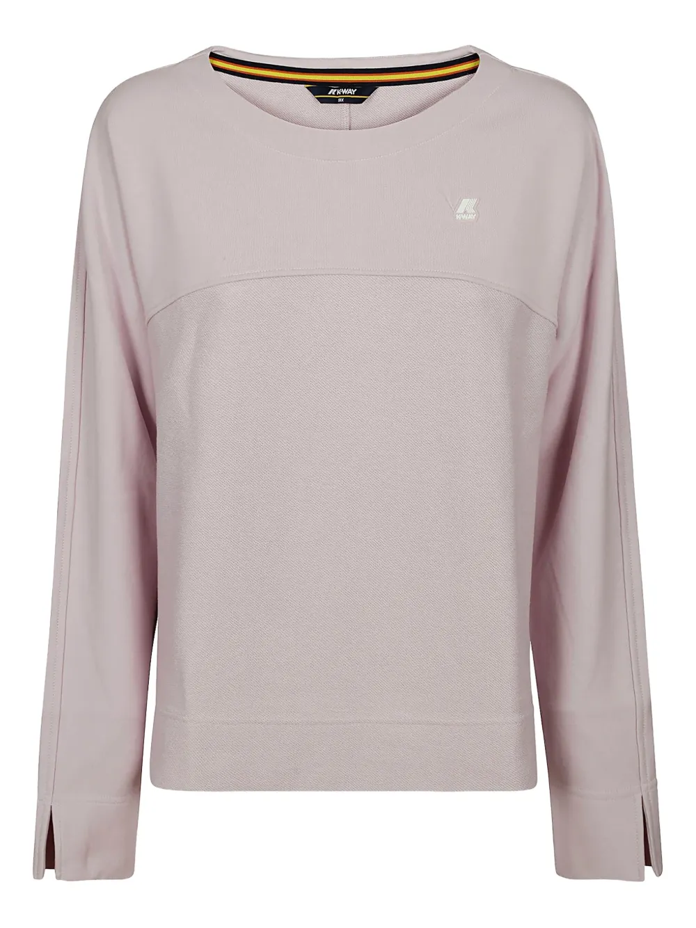 K-Way Juliet sleeve-slit long-sleeve T-shirt | Pink | Image 1