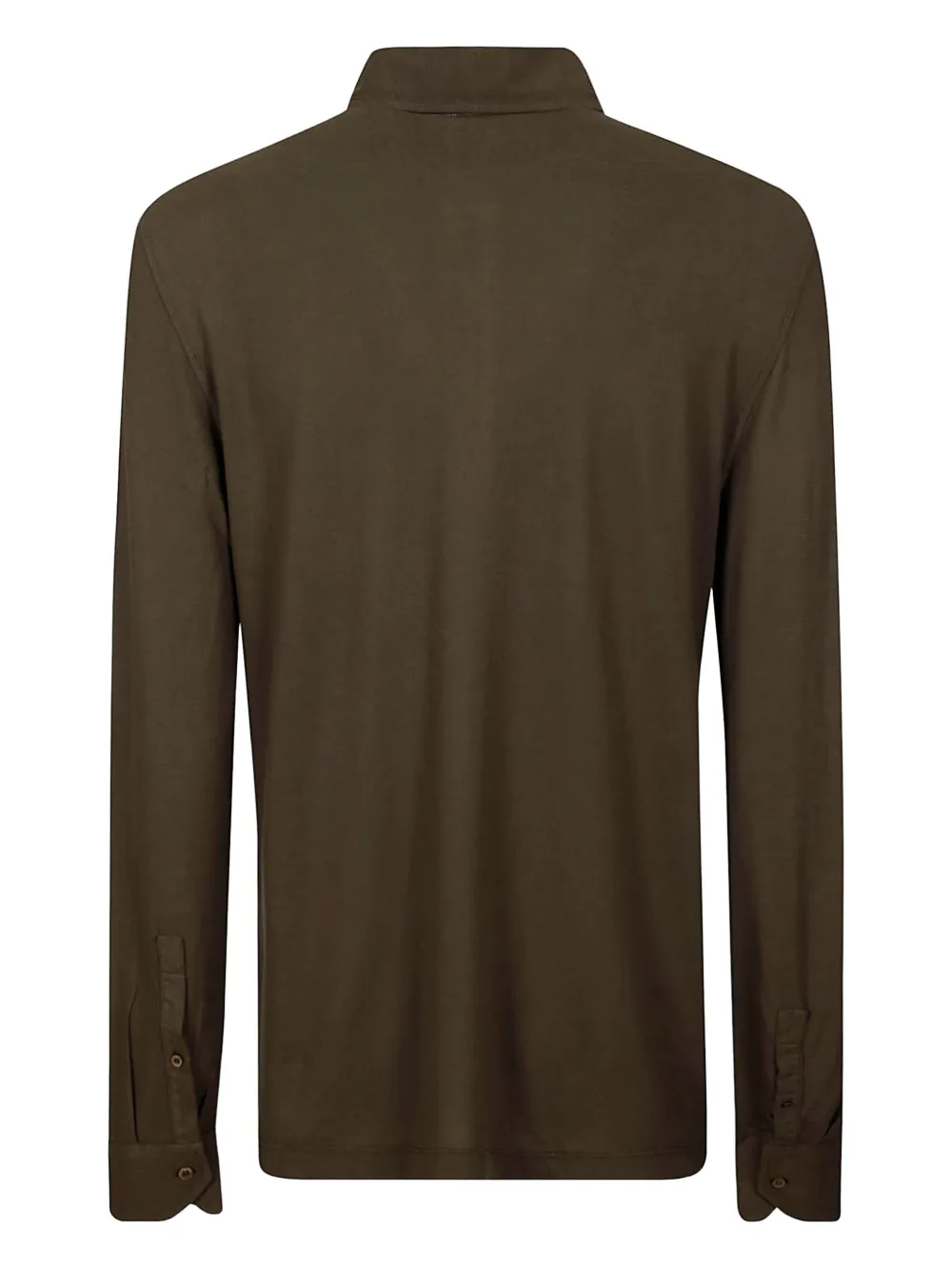 Drumohr Katoenen poloshirt - Bruin