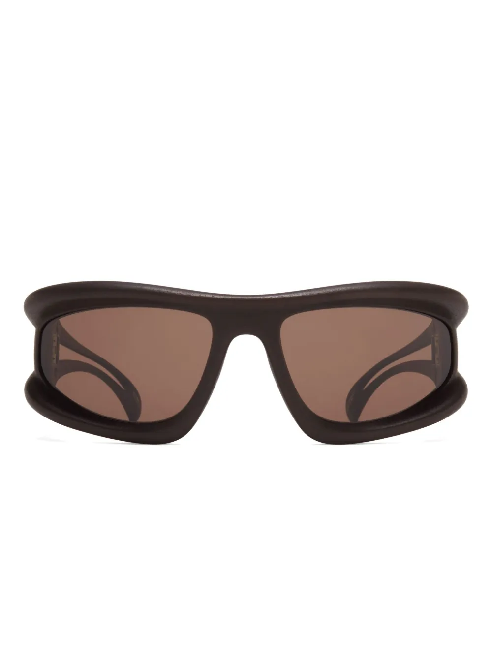 Mykita shield-frame sunglasses | Brown | Image 1
