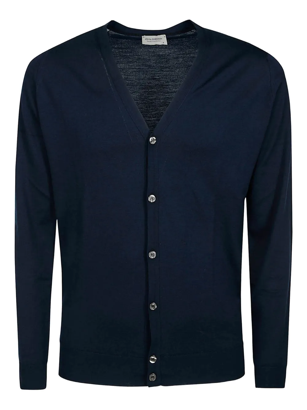 John Smedley merino-wool buttoned cardigan | Green | Image 1